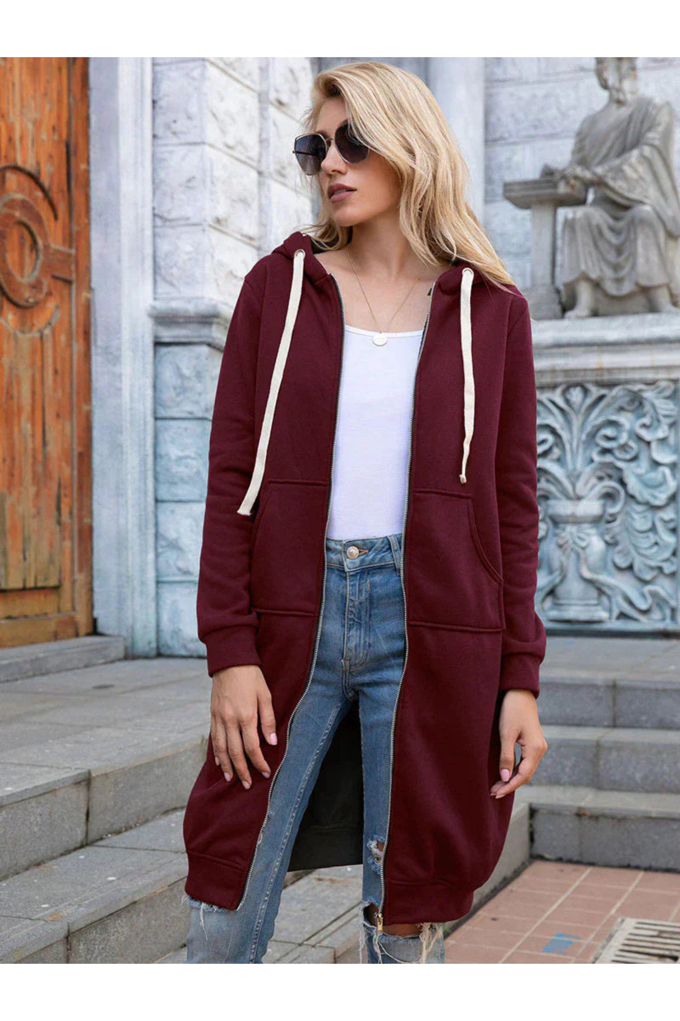 WW | Lange Jacke Für Damen