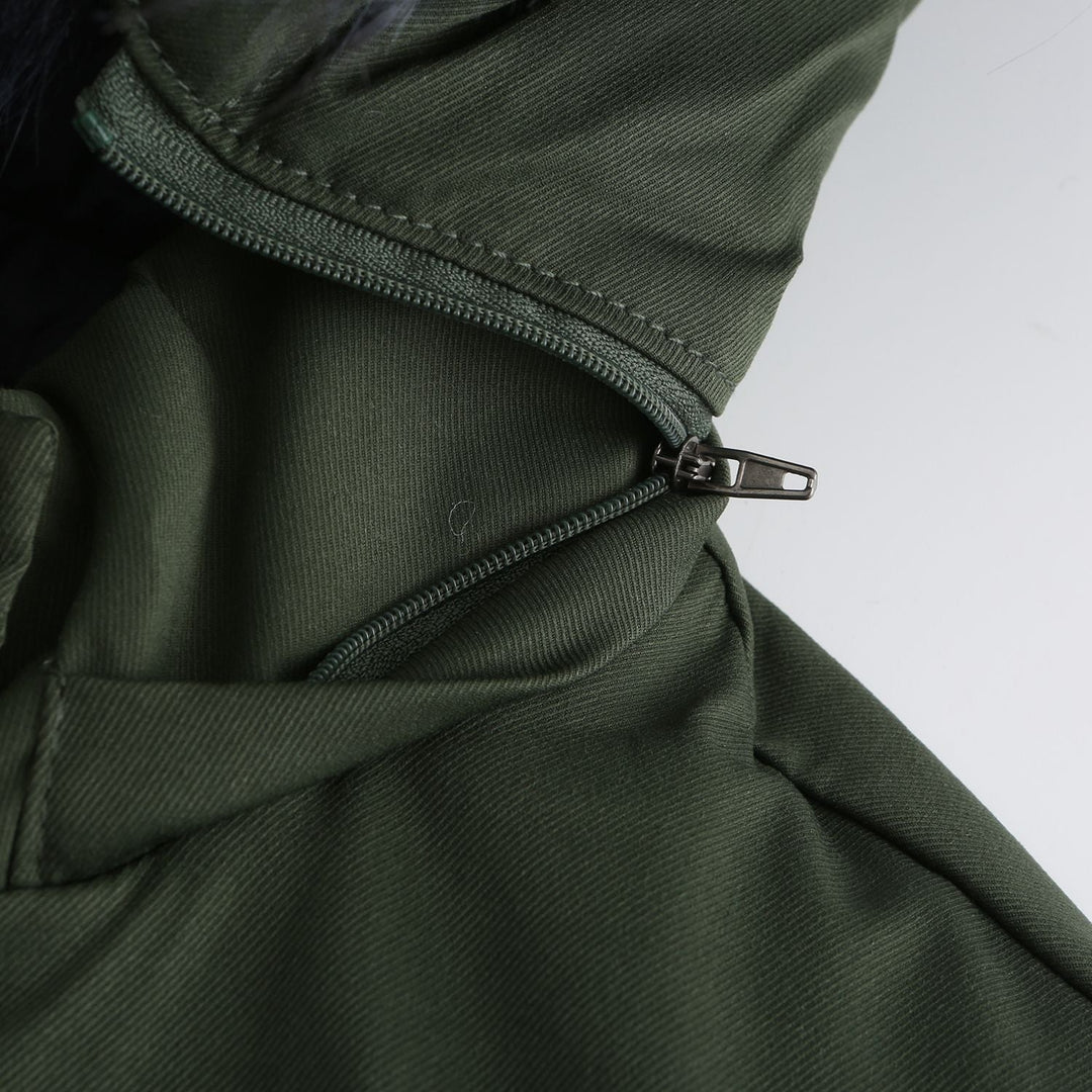 W&W Mode | Damen Winter Steppmantel Wende-Parka aus Baumwolle