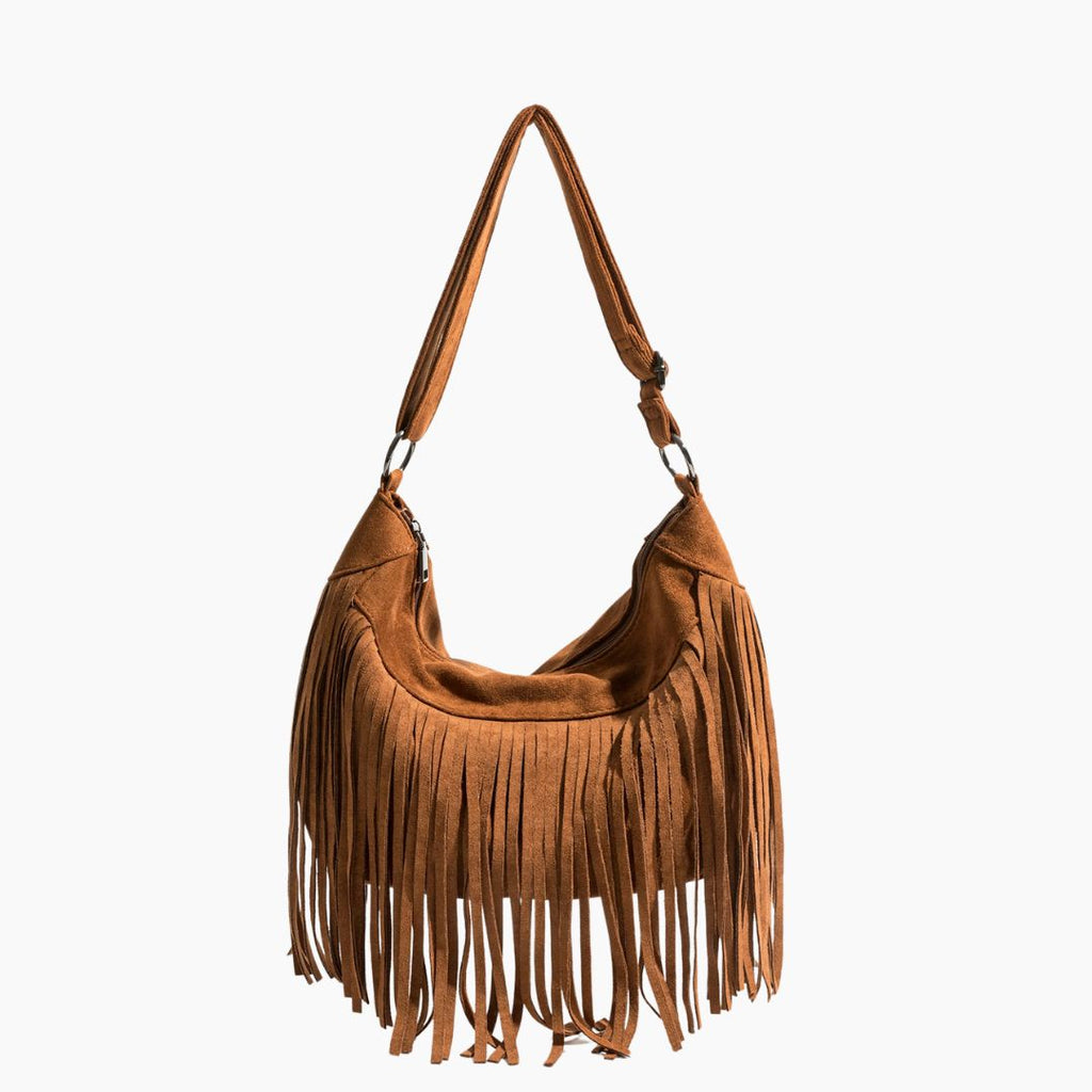 Sloane | Wildleder Schultertasche