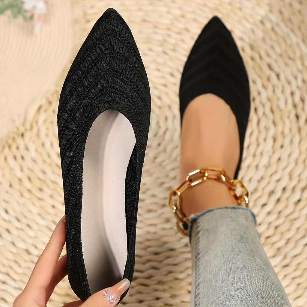 WW | Bequeme Rutschfeste Schuhe mit Spitzer Zehe und Atmungsaktivem Gestaltung
