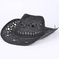 WW | Häkelstroh Cowboyhut
