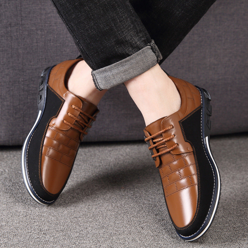 W&W Mode - Leder Orthopädische Herrenschuhe