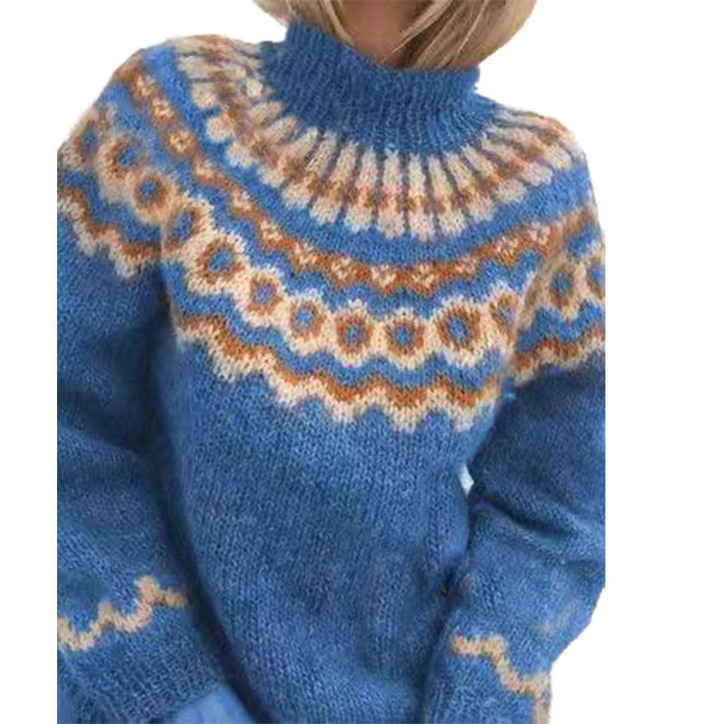 W&W Mode | Winterpullover - weicher Woll-Kaschmir Damenpullover für kalte Tage