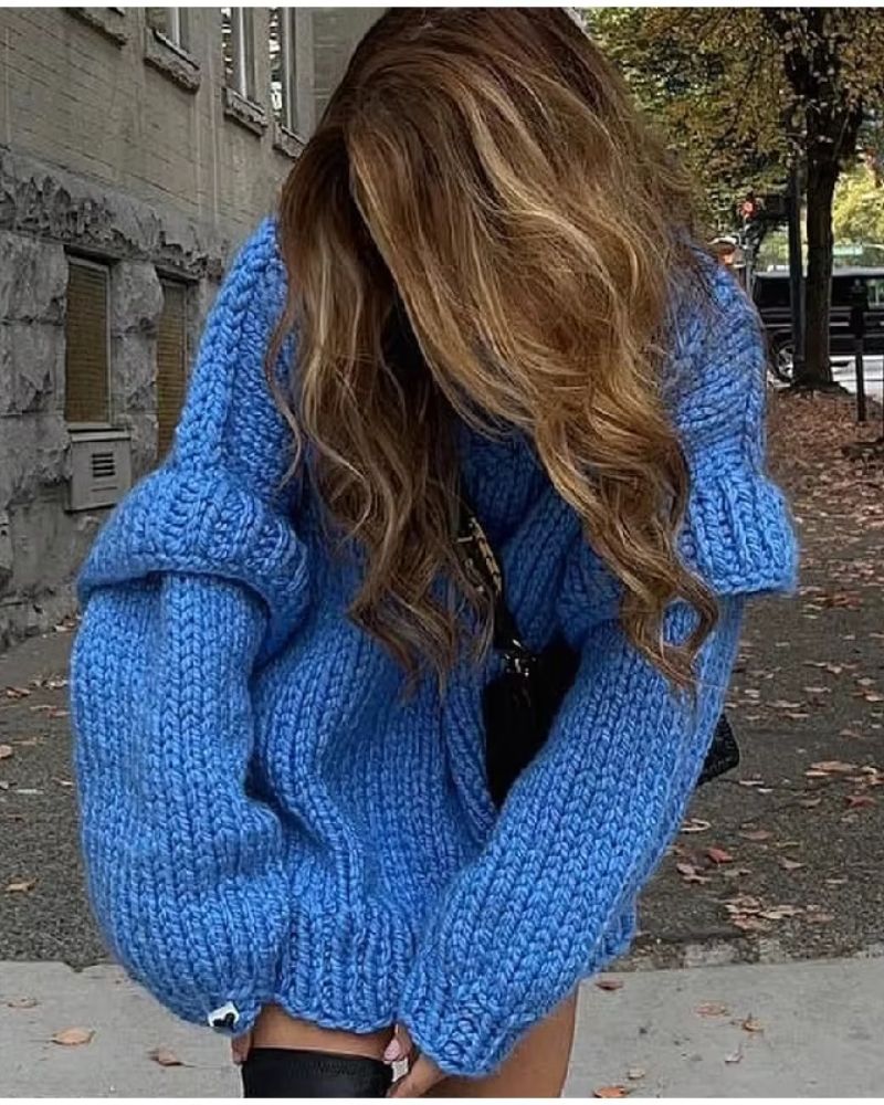 W&W Mode | Übergrösse Strick-Pullover