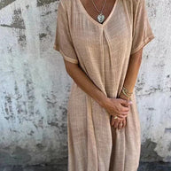 WW | Stilvolles Leinenkleid
