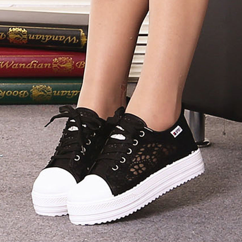 W&W Mode | Damen Canvas Schuhe Look