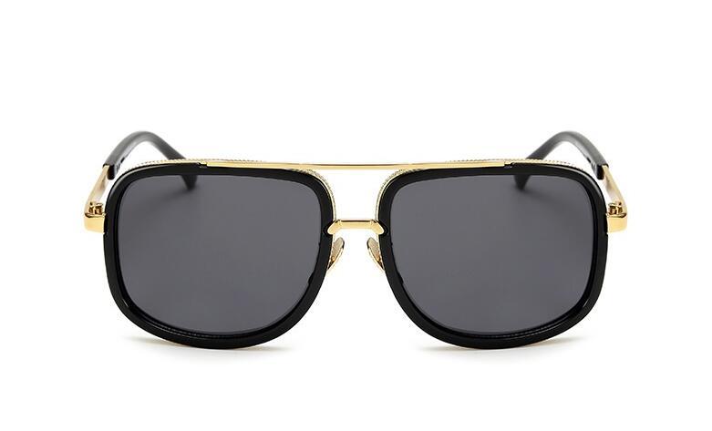 WW | Luxus Herren Sonnenbrille Mit Quadratischem Rahmen