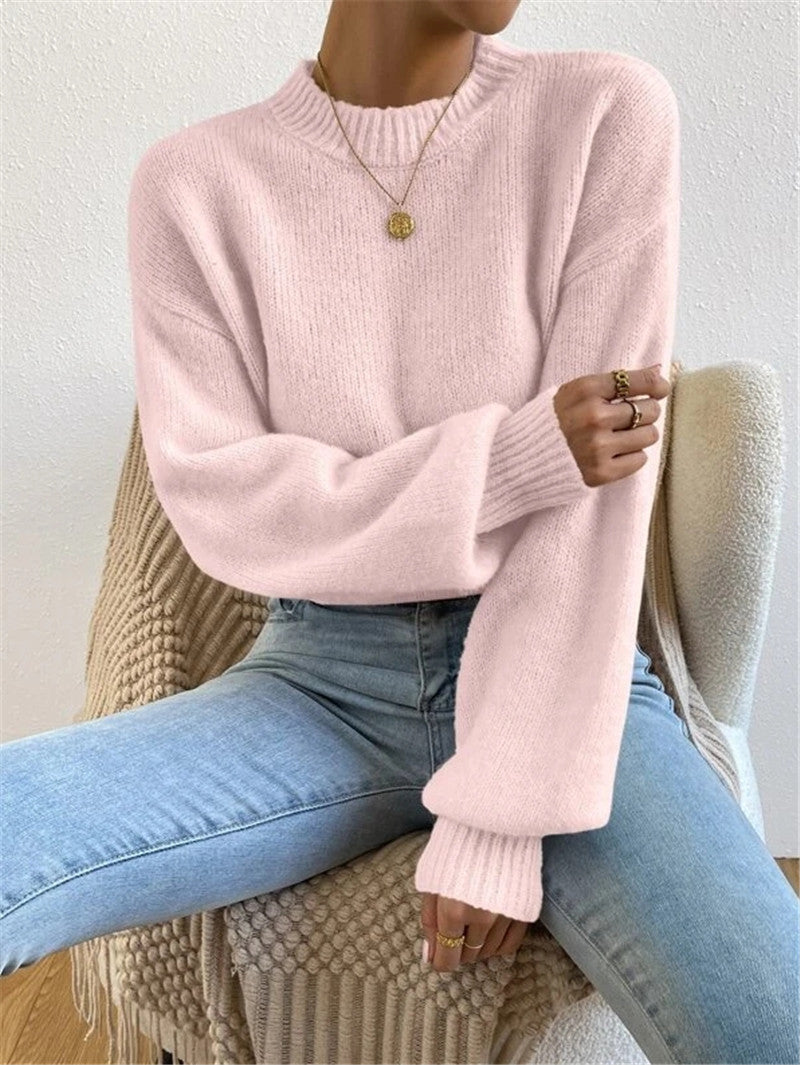 WW | Schicke Herbstpullover mit langen Ärmeln für Frauen