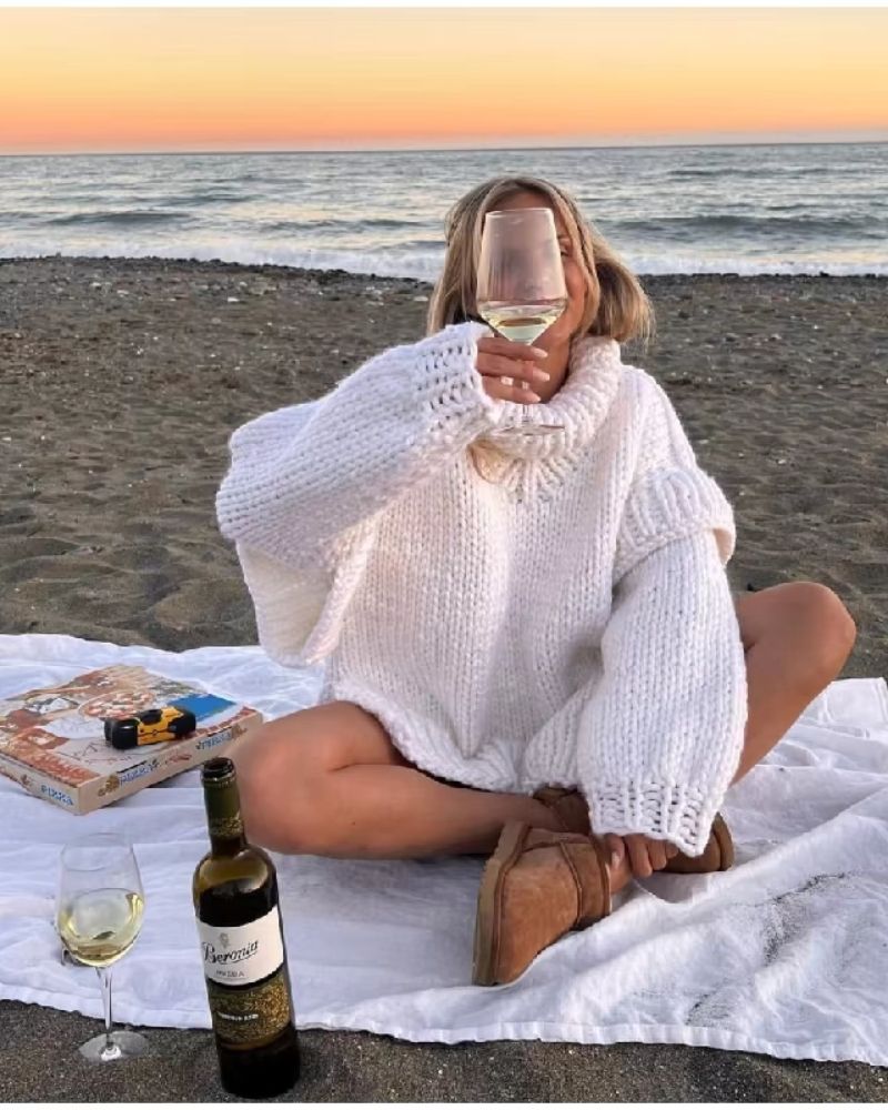 WW | Übergrösse Strick-Pullover