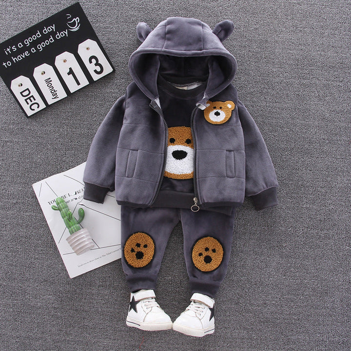 Ultraweicher Anzug - Teddy-Anzug - Innen und Außen