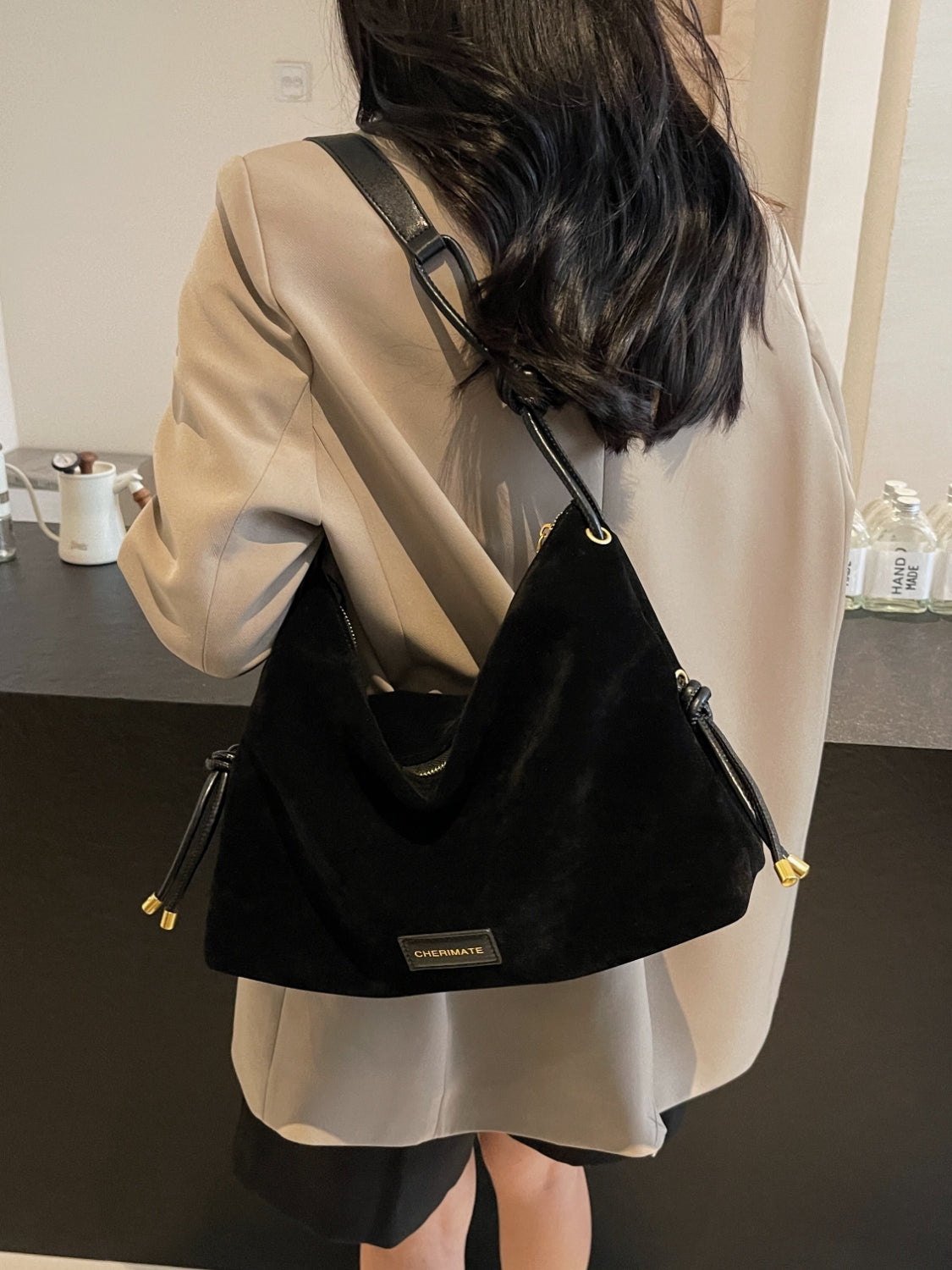 WW | Handtasche Aus Wildleder
