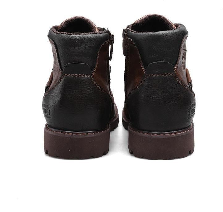 WW | Herren Motorradstiefel Mit Schnallen