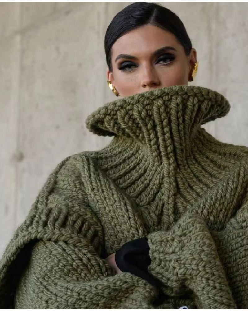 W&W Mode | Übergrösse Strick-Pullover