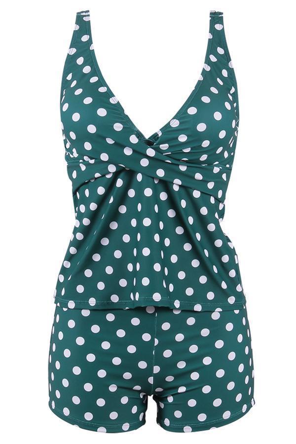WW | Tankini Satz Mit Polkadot Für Damen