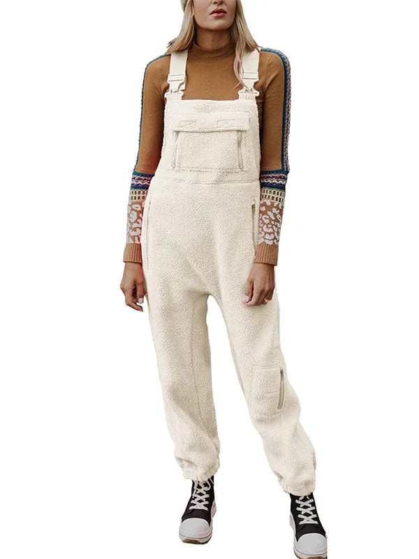 WW | Thermo-Overall aus Fleece mit Reißverschlusstaschen für Frauen