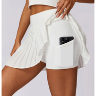 Sportlicher Faltenrock