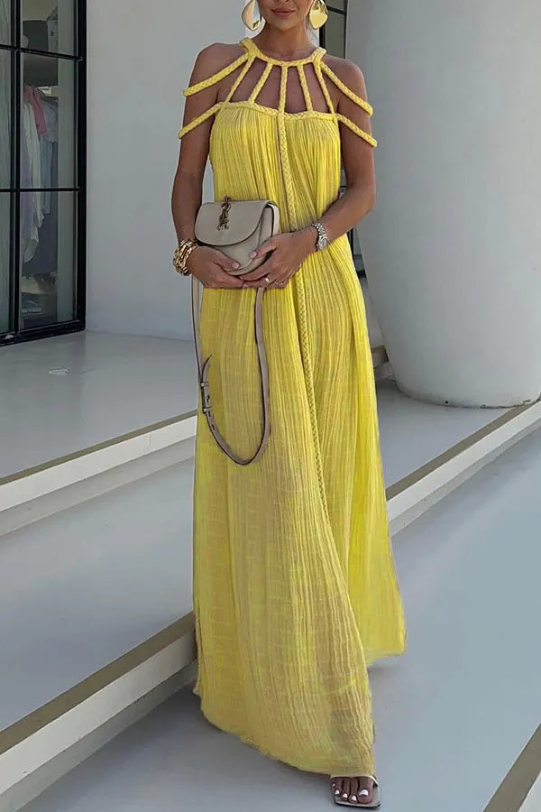 WW | Sommer Kurzarm Klassisches Kleid
