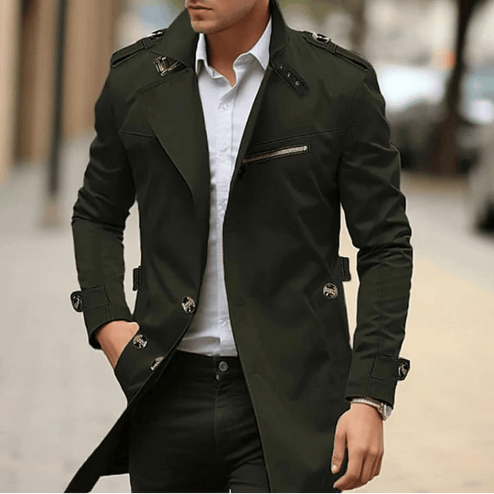 W&W Mode | Klassischer Trenchcoat Für Herren