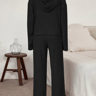 WW | Damen Freizeit Uni Farbener Kapuzenpullover und