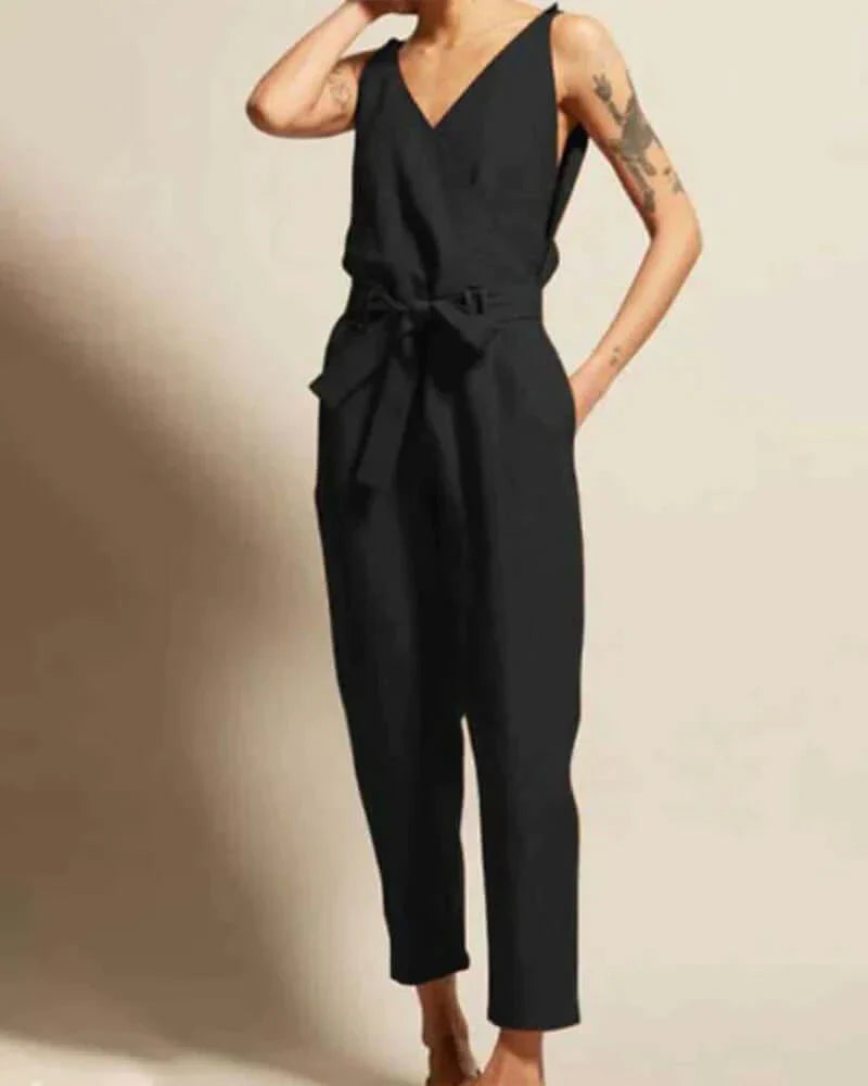WW | Neck Ärmelloser Overall
