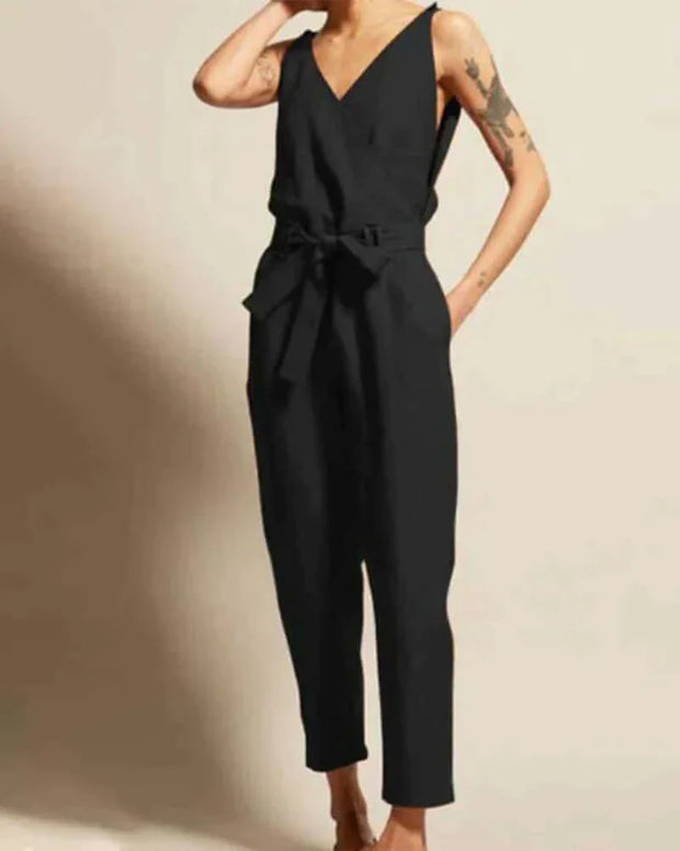 WW | Neck Ärmelloser Overall