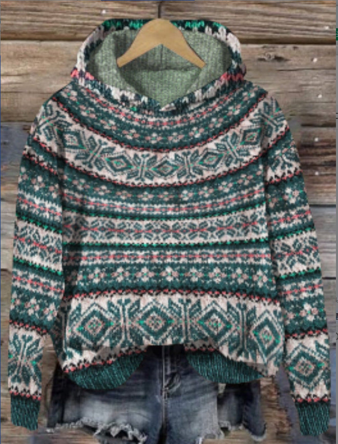 WW | Gemütlicher Hoodie mit Muster
