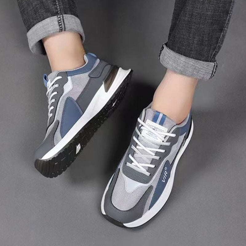 WW | Atmungsaktive Herren Laufschuhe Mit Farbblock Design