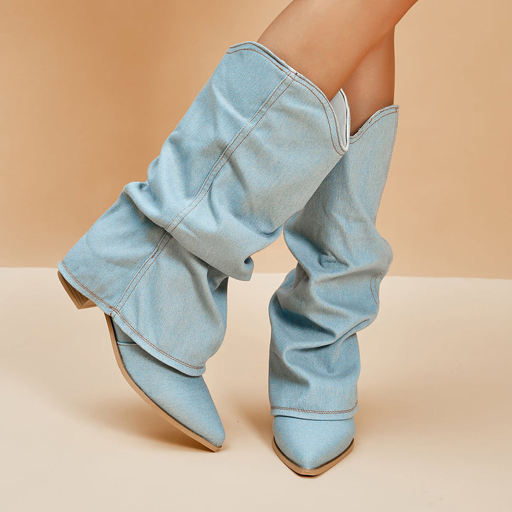 W&W Mode - Elegante Damen Stiefel