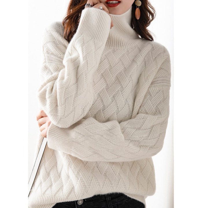 W&W Mode | Damen Rollkragenpullover