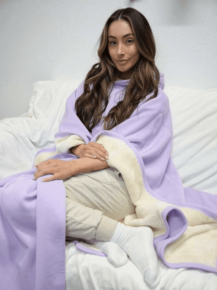 Oversize-Decken-Hoodie in Einheitsgröße
