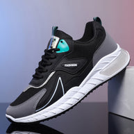 WW | Atmungsaktive Herren Sneaker Mit Farbakzent