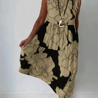 Ärmelloses Kleid für Damen