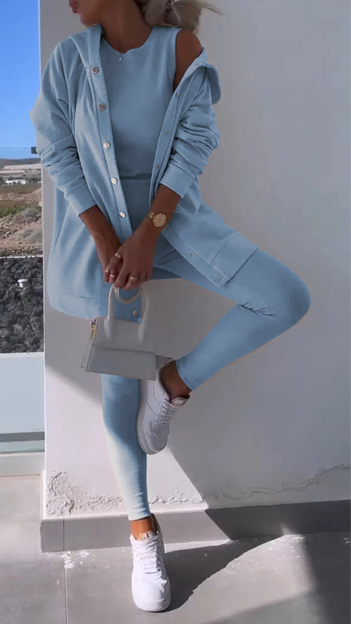 W&W Mode | Weste Und Sweatshirt Mit Kapuze