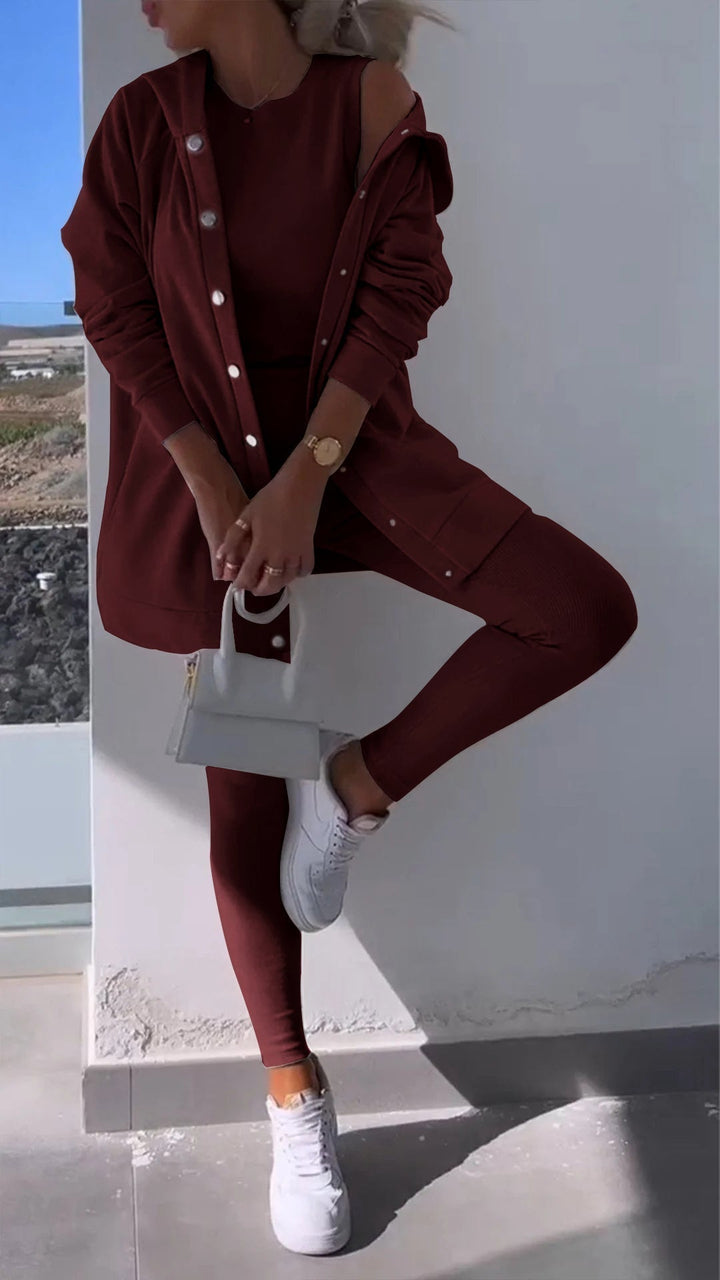 W&W Mode | Weste Und Sweatshirt Mit Kapuze