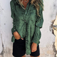 Metallische Bluse