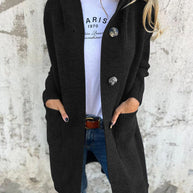 WW | Lange Und Bequeme Strickjacke