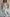 WW | Baumwolle und Leinen Rundhalsbedrucktes Kleid