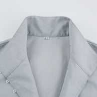 WW | Viktorianisch inspirierte Bluse mit hohem Kragen