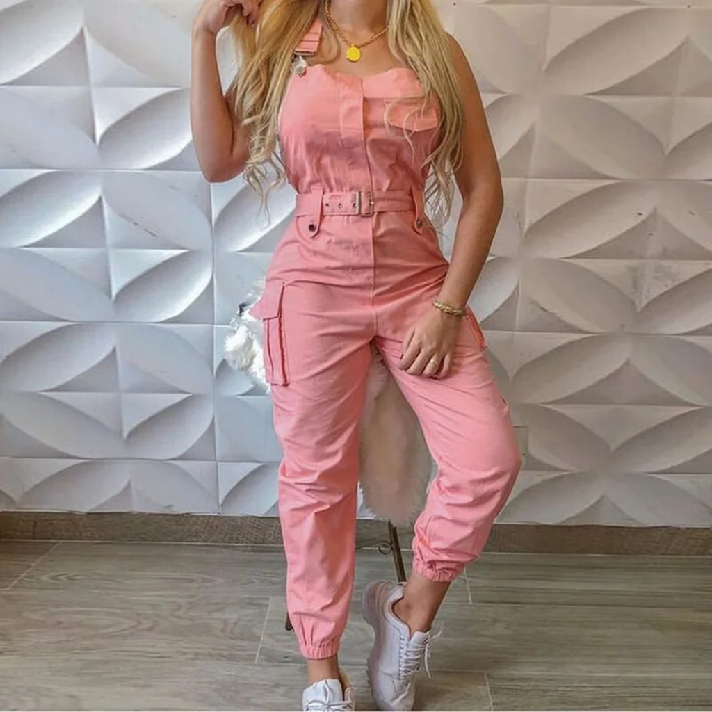 WW | Cargo Jumpsuit Für Damen Mit Stilvollem Utility Look