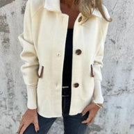 WW | Lässige Revers Einreiher Jacke