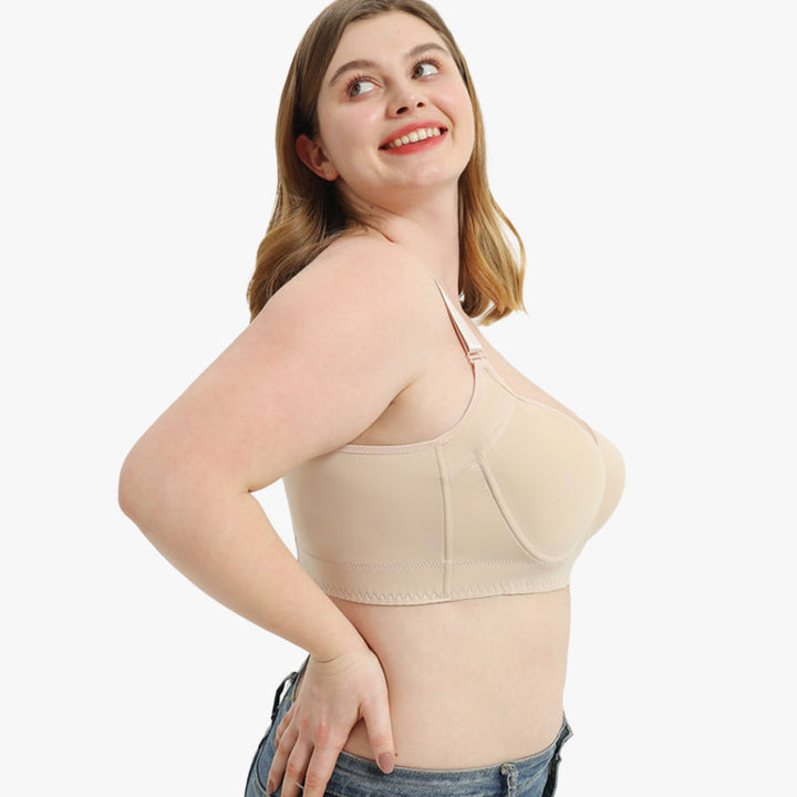 Damen-Push-up-BH mit glättendem Rückenteil