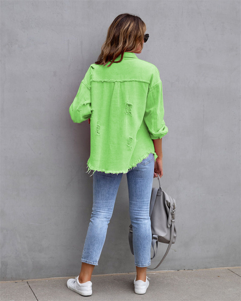 W&W Mode | Stilvolle Denim-Jacke für Damen