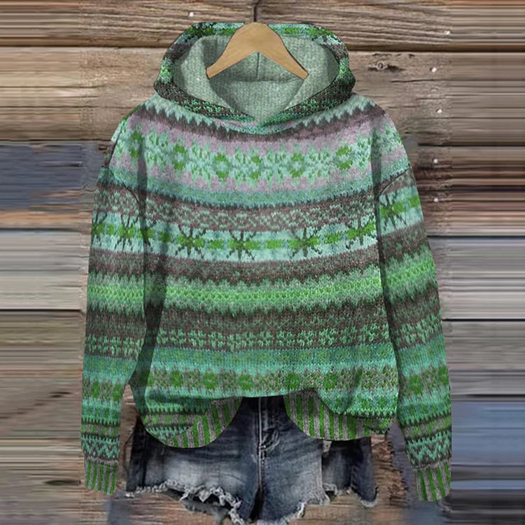 WW | Gemütlicher Hoodie mit Muster