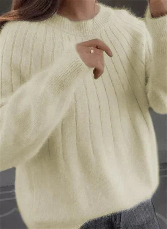 W&W Mode | Pullover Flauschiger Cashmere Strickpullover
