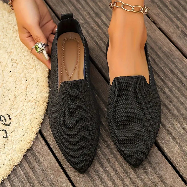 W&W Mode | Leichte Schuhe mit Spitzer Zehe und Rutschfester Sohle für Komfort