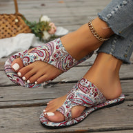 WW | Florale Flip Flops Für Frauen