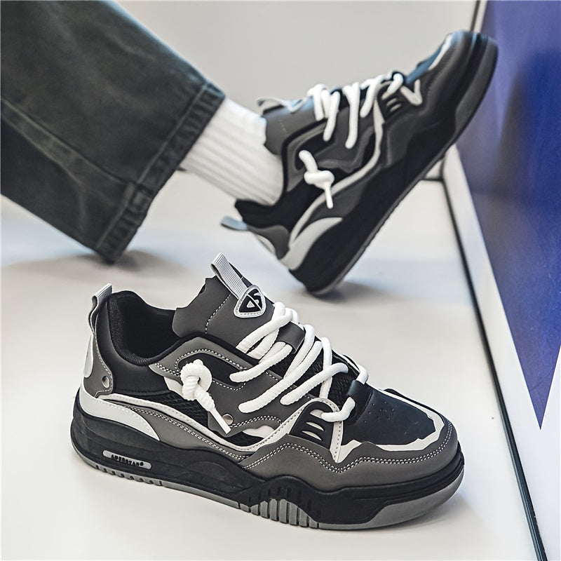 WW | Herren Stilvolle Schnür Skate Sneaker mit