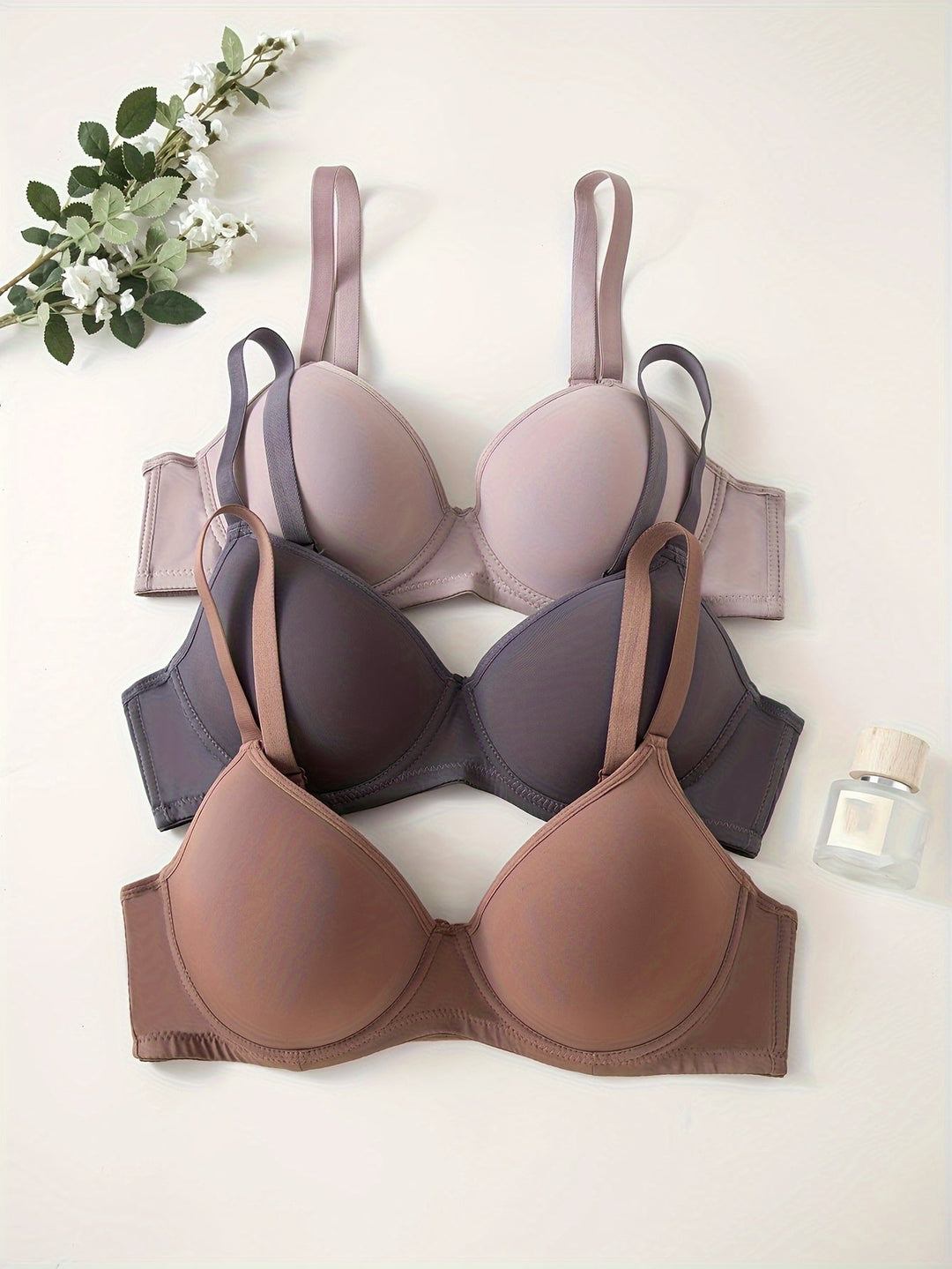 W&W Mode | 3 Teilig Nahtlos Anti Ablehnung Push up Bh