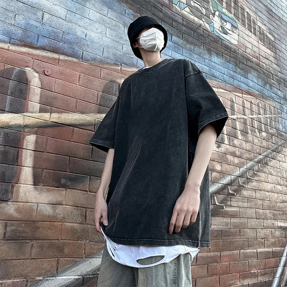 WW | Vintage Locker sitzendes T-Shirt