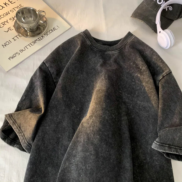 WW | Vintage Locker sitzendes T-Shirt